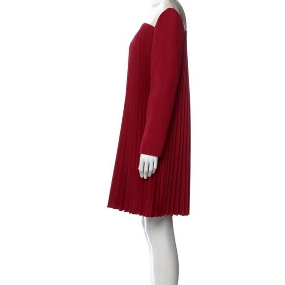 NWOT  Valentino Pleated Dress Size 2 - Picture 7 of 9